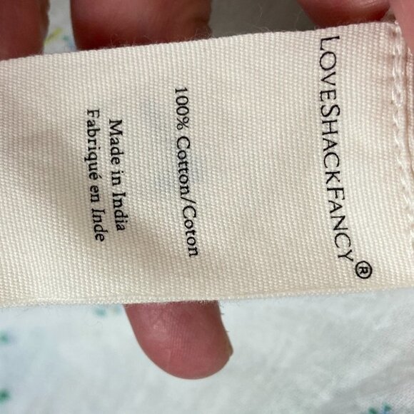 LOVESHACKFANCY Patchwork Tiered Maxi Dress Bohemian Floral Print Bex Size Small - Picture 9 of 12